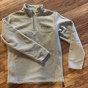 Columbia Tan Fleece Pullover
